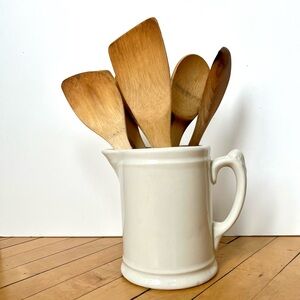 Antique Vintage Homer Laughlin’ Ironstone Pitcher Milk Jug